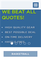Mobile Screenshot of getcustomuniforms.com